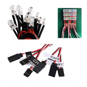 RC 12ชุดระบบไฟส่องสว่าง LED 1/10ไฟจำลองแบบสมาร์ทดริฟท์บนถนนรถ RC yokomo Tamiya Hop-up ตัวเลือกการควบคุมระยะไกล - Product Image 4
