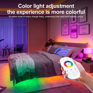 Высококачественный 3CH 4CH 2,4 ГГц RF Touch RGB RGBW PWM управление беспроводной сенсорный пульт дистанционного 2,4 RGB RGBW светодиодный контроллер - Product Image 4