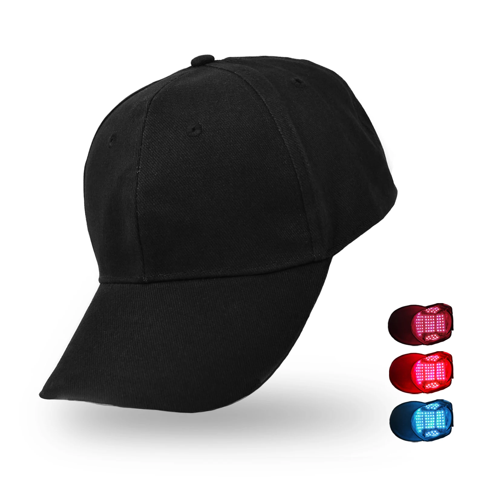 Casquette 100 LED 4 Longueurs d'Ondes