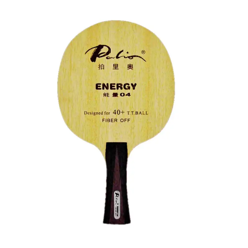 Palio di energia 04 Professionale ping pong 5 wood2 blocco di carbonio lama di tennis da tavolo