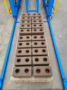 Apilador automático de arcilla de barro de tierra comprimida hidráulica, máquina de fabricación de ladrillos de bloques de enclavamiento de Adobe ecológico, de enclavamiento de Adobe - Product Image 3