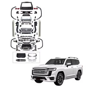 KLT araba ön arka tampon Facelift geniş dönüşüm bodykit LC200 Landcruiser için LC300 vücut kiti yükseltme - Product Image 1