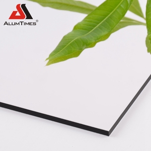 2023 ACM Außenspiegel Textur Isolierung Silber Aluminium Verbund platten ACP Feuerfeste Spektren Materialien Verkleidung Alucobond - Product Image 2