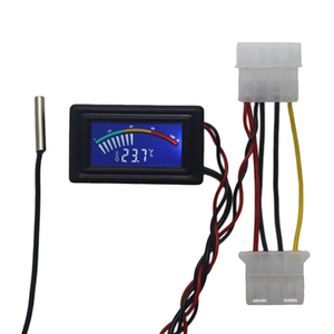 Termómetro digital NTC 10K, SONDA DE METAL C/F, probador de detector de temperatura USB, LCD, analógico, Incubadora de acuario para interiores - Product Image 4