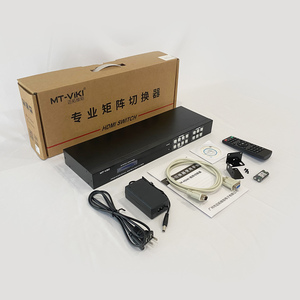 4K 30HzビデオHDMIマトリックス4x4、MT-ViKIHDMIマトリックススイッチャースプリッター4 in 4 out EDID - Product Image 6