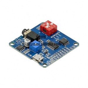 Hot selling Voice <strong>Sound</strong> Playback <strong>Module</strong> Ar MP3 Player <strong>Module</strong> UART I/O Trigger Class D Amplifier Board 5W 8M Storage DY-SV8F - Product Image 2