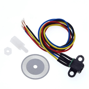 Sensore di velocità fotoelettrico codificatore codice disco ruota per Smart Car 5V - Product Image 4