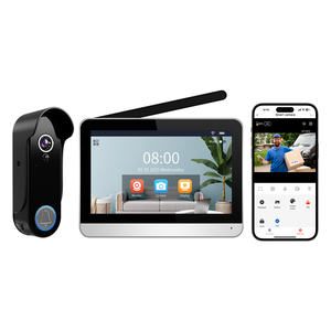 Acebell tuya không dây thông minh video Cửa Điện thoại phiên bản giá rẻ với tầm nhìn ban đêm phát hiện chuyển động lưu trữ video miễn phí không có đám mây phí - Product Image 1
