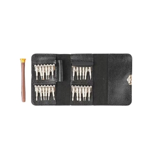 <strong>24</strong> in One Screwdriver Set Leather <strong>Bag</strong> Portable Phone and Computer Repair Model 25 in One Screwdriver <strong>Tool</strong>