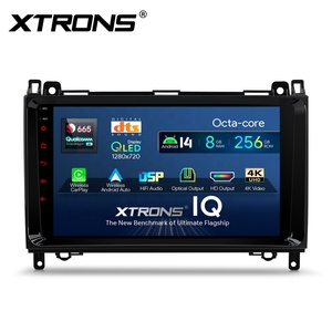 XTRONS 9英寸八核汽车导航系统4G 8 + 256gb QLED显示屏安卓14适合奔驰/大众 - Product Image 3