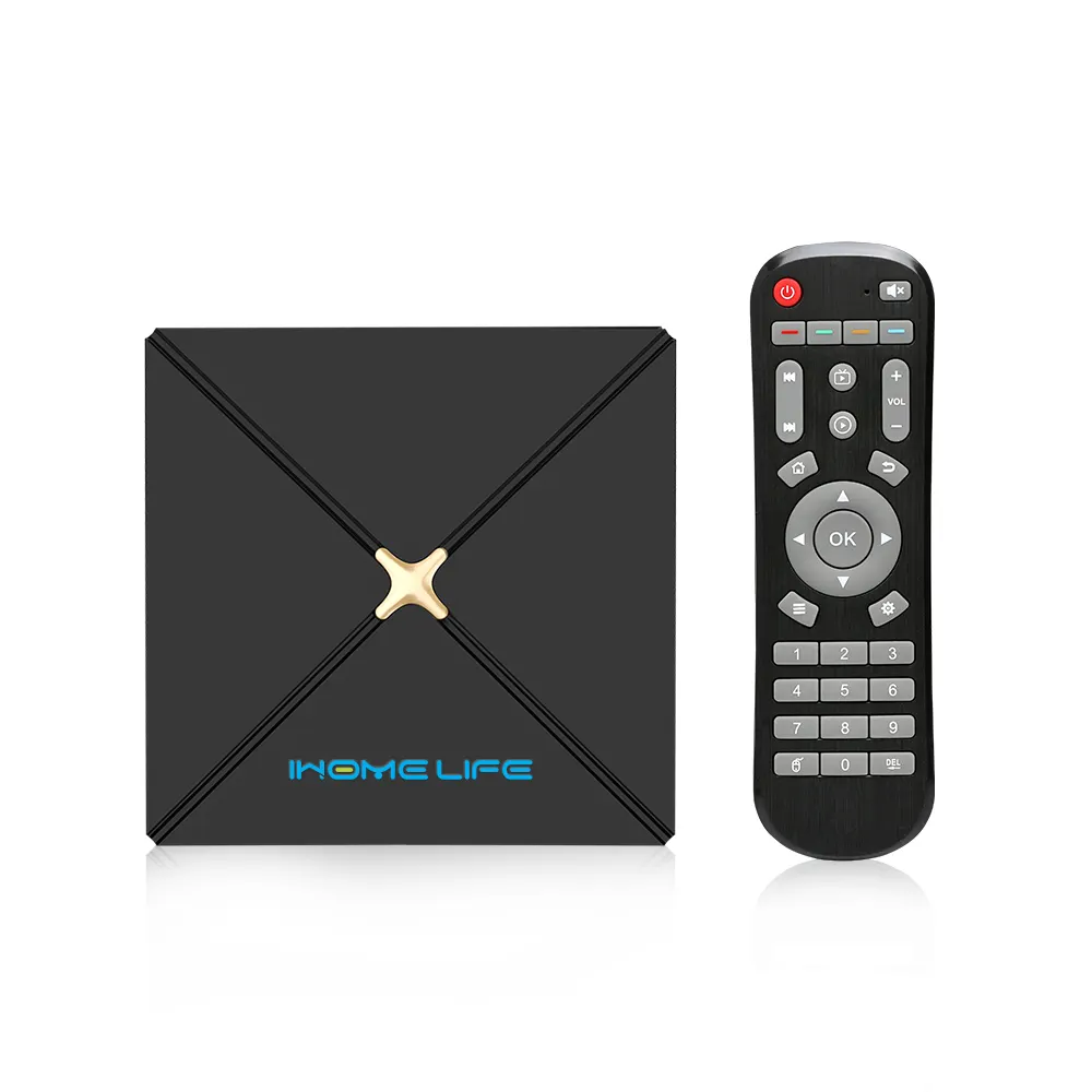 Hotsale IHOMELIFE YSE Android Tv Box RK3328 4 Gam 32 Gam Android 10.0 Với 4K Quad Core Dual Wifi Set Top Box Làm Việc Cho Quảng Cáo