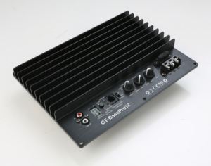 Yüksek performanslı araba güçlü amplifikatör kurulu 1*150w RMS gerçek güç GT-BassPro12
