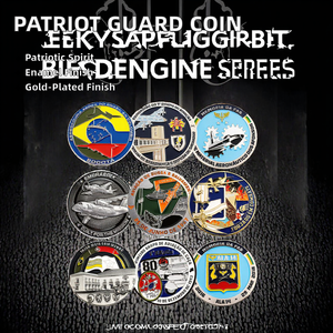 USA Patriot Guard Riders Gedenkmünze Vergoldete Weißkopf seeadler Pin <span class=keywords><strong>Medal</strong></span> Tag Zink Metall Gebets medaille Geschnitztes Souvenir - Product Image 2