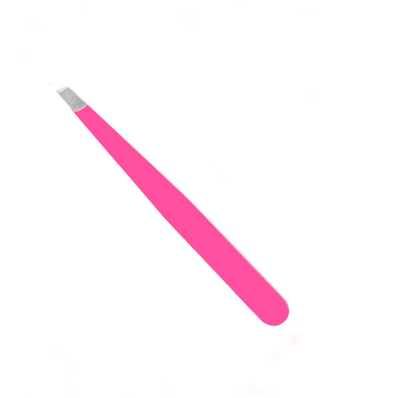 Rose red eyebrow tweezer
