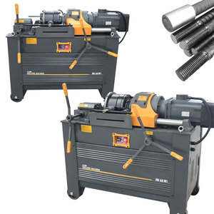 Fast Speed 5.5KW Automatic Reinforcing Round Bar <strong>Screw</strong> Rebar Thread Rolling <strong>Machine</strong> Steel Bar Thread Rolling <strong>Machine</strong>