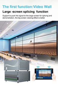Conmutador matricial modular sin fisuras 16x16 4x4 8x8 16x32 DVI HDMI función de videowall matriz HDMI 4K 16x16 - Product Image 3