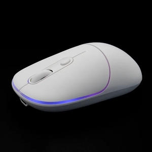 2024 เมาส์คอมพิวเตอร์ออปติคัล USB แบบกําหนดเอง LED มินิเมาส์สําหรับเล่นเกมปรับได้ - Product Image 3