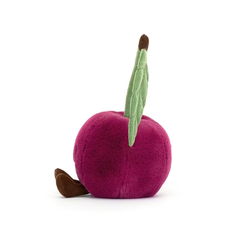 Fruit shape <strong>cherry</strong> simulated pillow plush toy toy birthday gift - Product Image 3