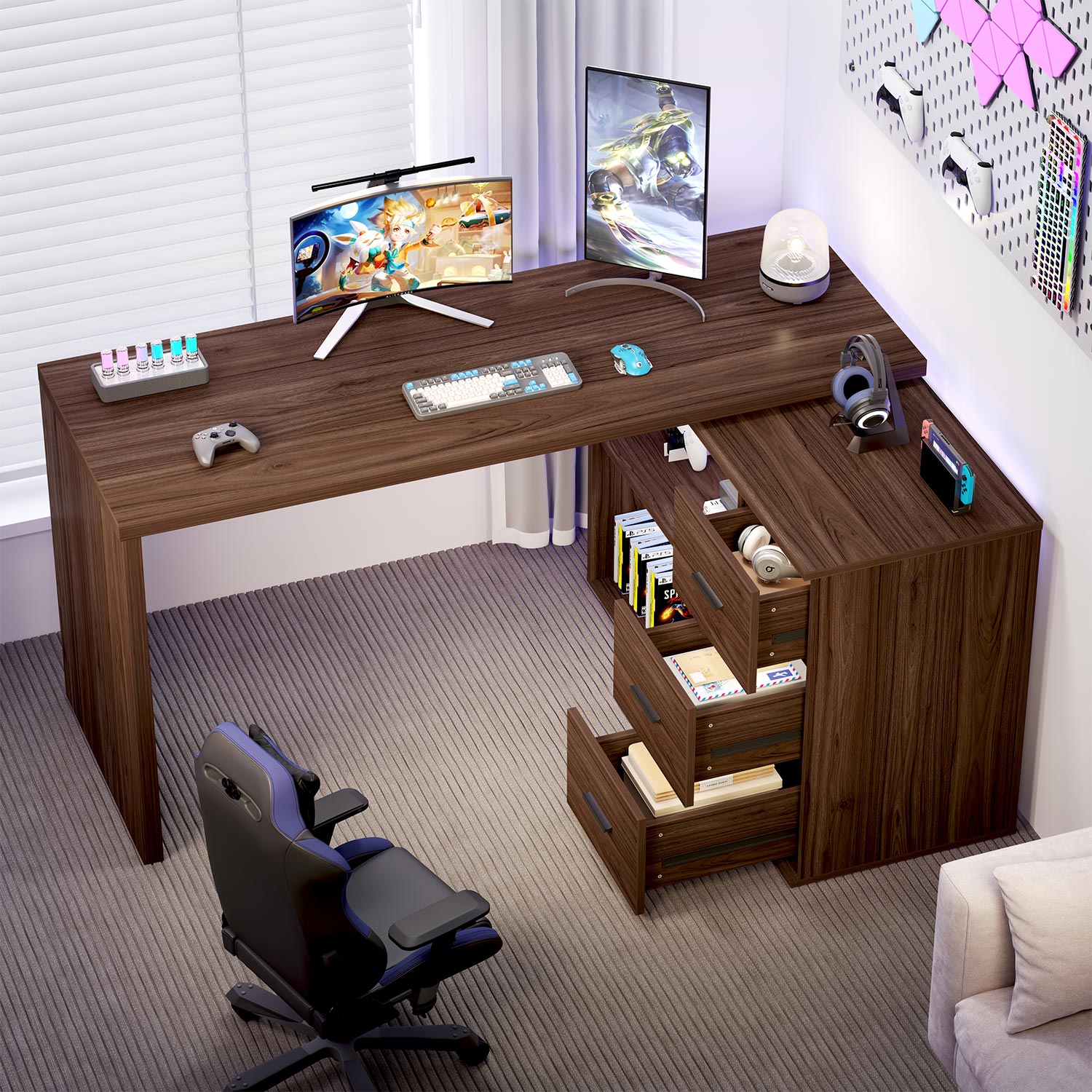 Walnut color