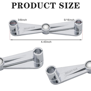 Double-Ended Fuel Line Disconnect Scissor <strong>Tool</strong> 5/16in and 3/8in Vehicle Fuel Line Compatible with GM Ford <strong>Mazda</strong> - Product Image 3