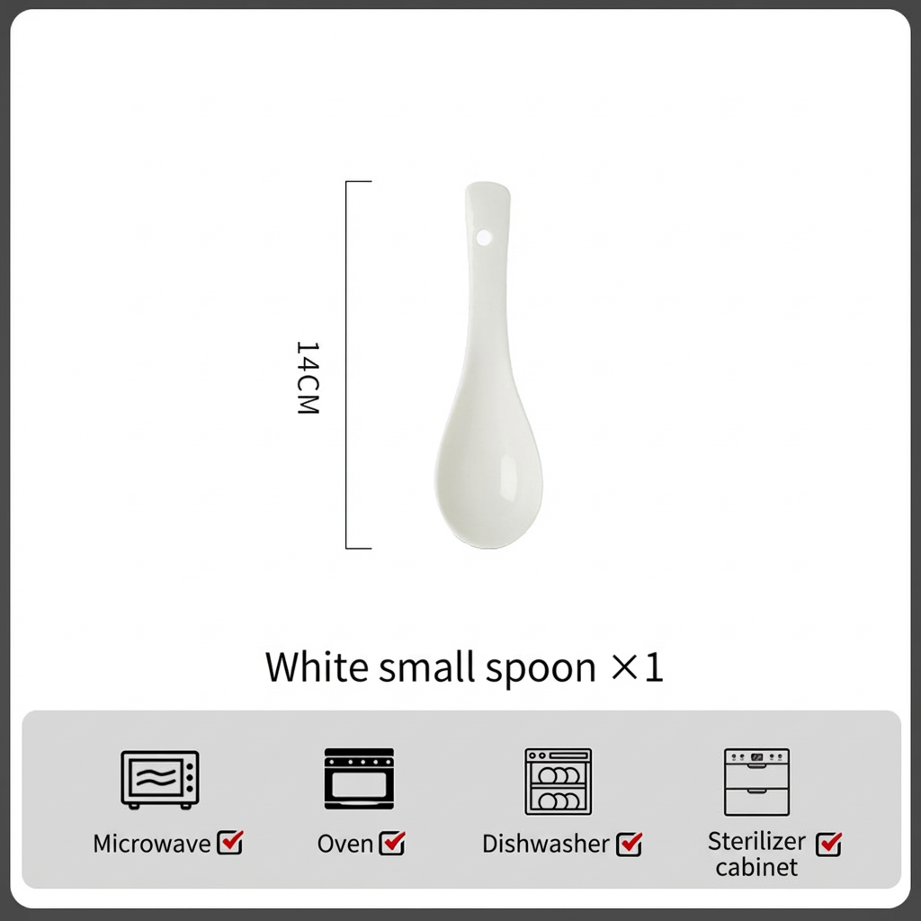 Small spoon white