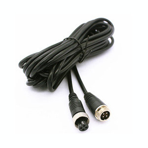 Erkek dişi konnektör uzatma kablosu ters kamera 4 Pin havacılık klavye konektörü araba havacılık kablo tak - Product Image 6