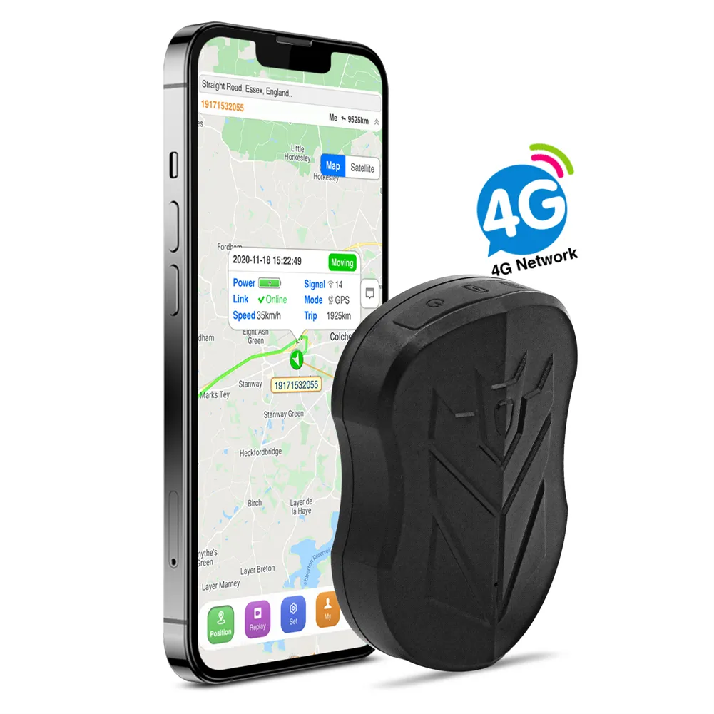 SinoTrack 4G ST-905L GPS تعقب بنيت في المغناطيس 5000mAh طويلة بطارية جهاز تتبع GPS مع صوت مراقبة