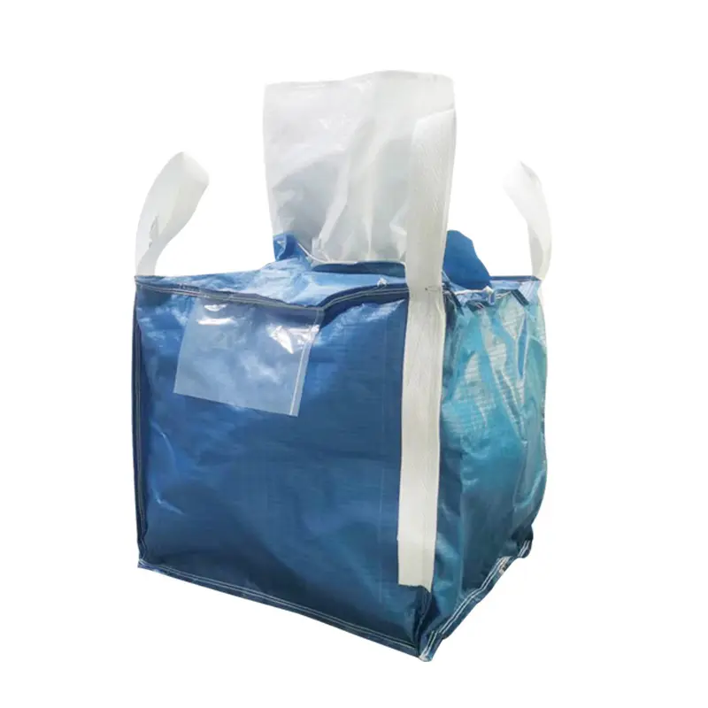 coated baffled Pp Polypropylene Woven Bag with Anti-UV for bitumen/cement/animal feed/fertilizers/granules/powder minerals sacks