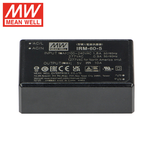 אומר טוב IRM-60 60w smps פלט יחיד תעשייתי ac כדי <span class=keywords><strong>dc</strong></span> לספק כוח מודול כוח ירוק