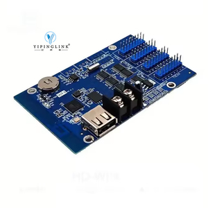 Huidu HD-WF4 il più economico WiFi Full Color scheda di controllo per piccolo porta insegna schermo Controller Wireless - Product Image 1