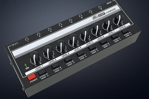 HA800S Amplificador de auriculares de 8 vías Distribuidor de señal Estéreo Una entrada Ocho salidas Monitoreo - Product Image 3
