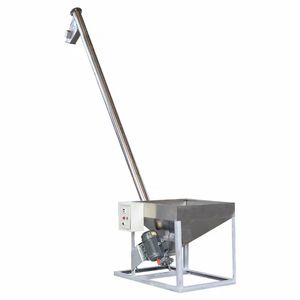 Máquina de carga de acero inoxidable, gránulo de plástico de urea, elevador en espiral, grano en polvo, Jiaolong, máquina de alimentación basculante vertical - Product Image 4