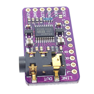 I2S PCM5102ADACデコーダープレーヤーモジュールPHATフォーマットオーディオボード - Product Image 2