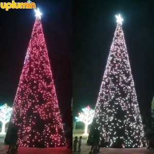 Uplumin 3D Outdoor Giant New Year Christmas Tree <strong>DMX</strong> Animated <strong>Led</strong> <strong>Programmable</strong> Motif <strong>Light</strong>