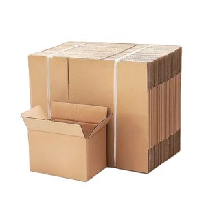 批发可回收重型大型移动纸板箱定制标志印刷运输箱 - Product Image 1