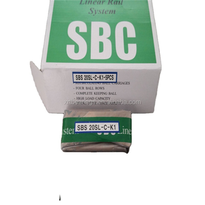 SBC直线导轨导轨轴承SBS20 SBS20SL SBS20SL-K1 <span class=keywords><strong>SBS</strong></span> 20SL-K1