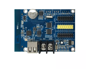 LED scheda di controllo a colore singolo e doppio HUIDU HD-W60 gamma di controllo 1024*32 Wifi modulo Led Wireless Display schermo della scheda ricevente - Product Image 1