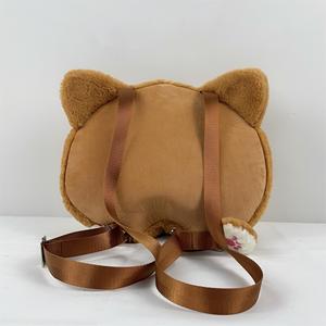 Yeni stil corgi popo peluş oyuncak okul çantası doğrudan veya özelleştirilmiş sırt çantaları sipariş edilebilir - Product Image 6