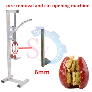 Piccola macchina per la separazione della fossa di carne con datteri a mano verticale domestica/macchina per la rimozione dei semi di giuggiole verdi/macchina per la rimozione della data manuale - Product Image 4
