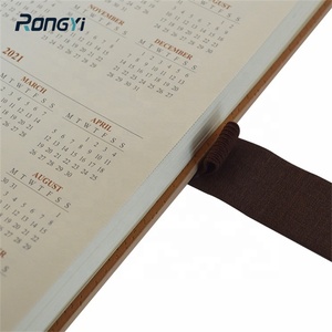 Cuadernos digitales de cuero 2026 para diario, papel de diseño más nuevo, A5, tapa dura, cuero Pu, logotipo OEM, cuaderno personalizado disponible - Product Image 5