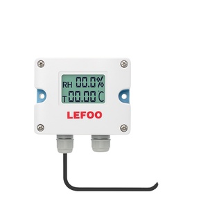 LEFOO-sensor de temperatura y humedad dividido, transmisor de 4-20Ma, sensor de temperatura y humedad con pantalla lcd