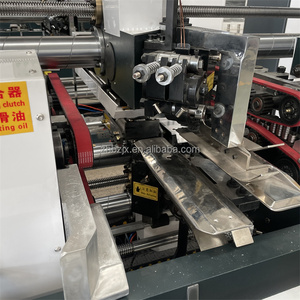 ZH-<span class=keywords><strong>SDJ</strong></span> bán tự động bao bì các tông sóng khâu đóng đinh hộp carton Máy làm - Product Image 3