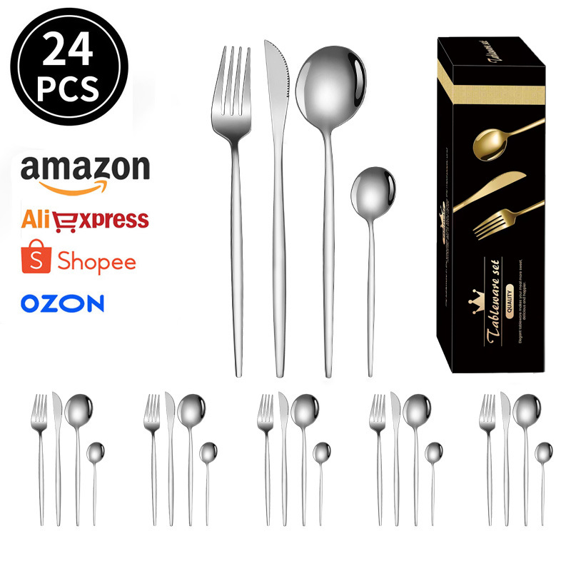 Silver 24-piece set