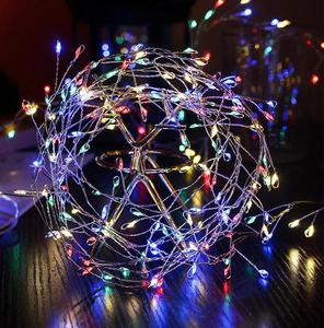 Guirnalda de luces LED a prueba de agua, con temporizador de 8 modos, alimentada por USB, control remoto, 100 unidades - Product Image 5