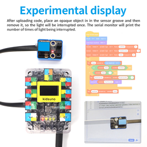 Kidsbits STEM Elektronische Bausteine Photo Interrupter Light Interruption Module für Arduino - Product Image 6