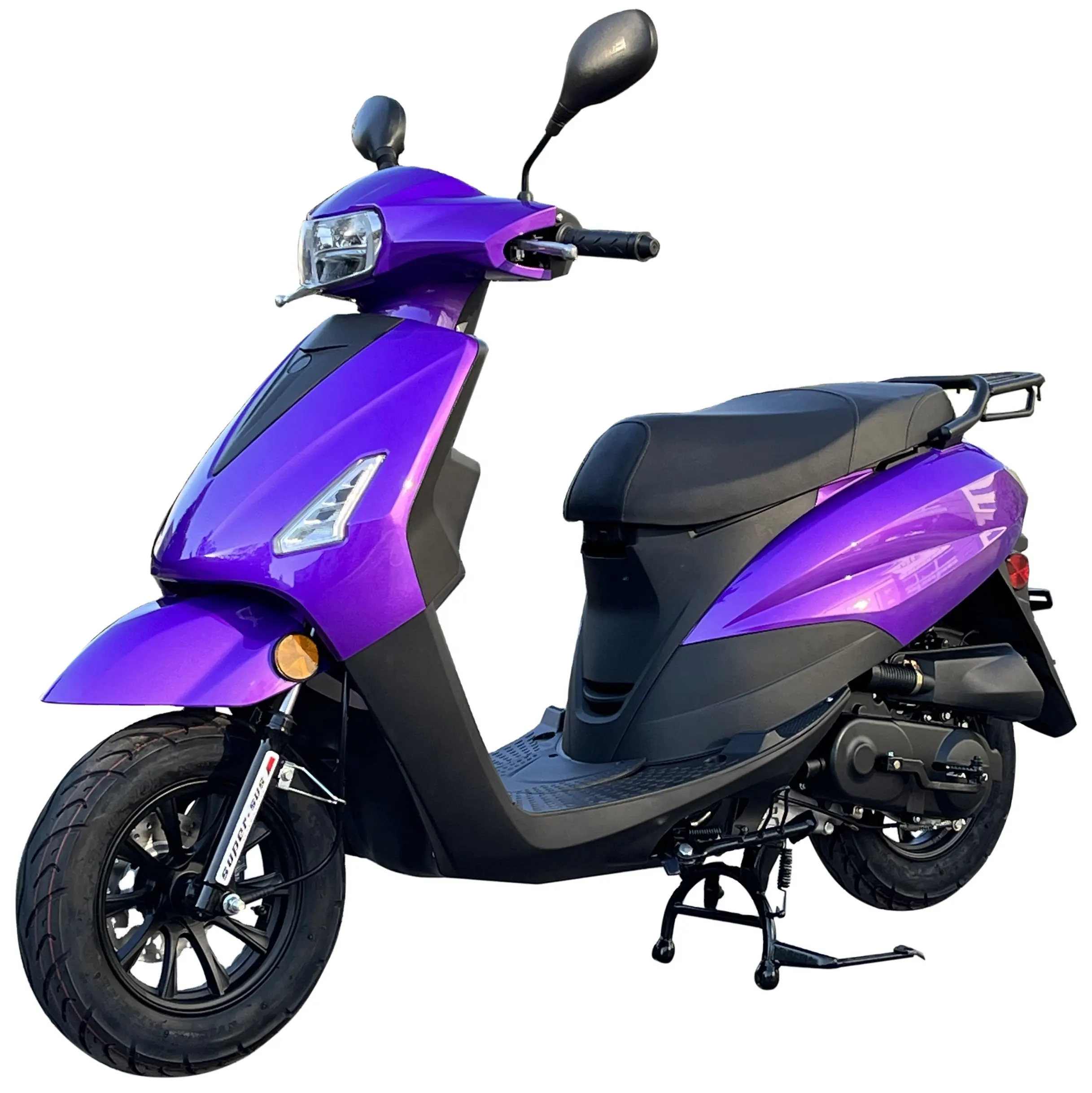 Sepeda Motor skuter daya Gas berpendingin udara Motor 49 cc 50 cc terlaris autentikasi AS sepeda Motor Moped 50cc