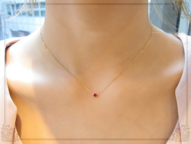 Collar de oro de 14 quilates (40+5 cm)
