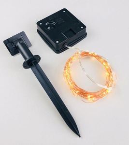 Solar Blinks 50 Led Indoor Twinkle 10M 100 Led 5M Remote Control <strong>Timer</strong> Firefly Garden Party <strong>Battery</strong> Box Led <strong>String</strong> <strong>Light</strong> - Product Image 1