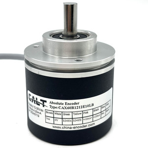 60mm Multi-giro Encoder assoluto 4-20mA uscita 12/13bit 6/8/10/12mm albero CAX60-LB codificatori prodotto - Product Image 1