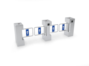 Automatisches Swing Barrier Gate für das Drehkreuz des Supermarkt büros mit Zugangs kontrolle für RFID-Kartenleser - Product Image 5